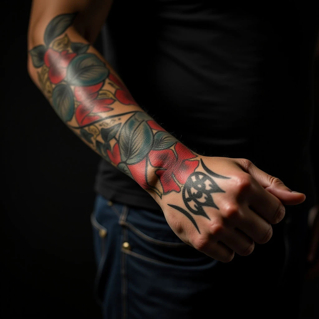Old School Wrist Tattoos for Men: Best Placement?