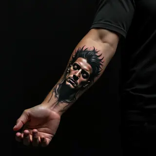 Small Forearm Tattoos for Men: Black & Grey Designs