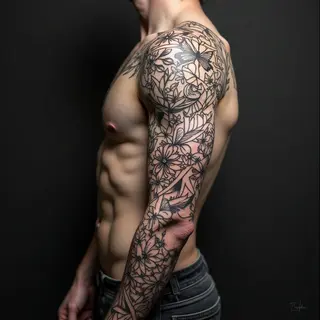 A Collector's Sleeve: Blackwork Tattoo Compilation
