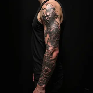 Designing a Tattoo Sleeve: A Guide to Composition, Style & Placement