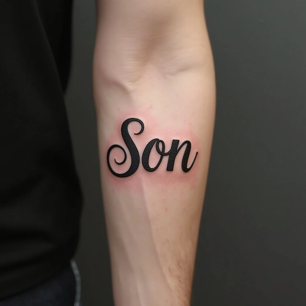 Tattoo Ideas for a Son's Name: Meaningful Designs & Inspiration