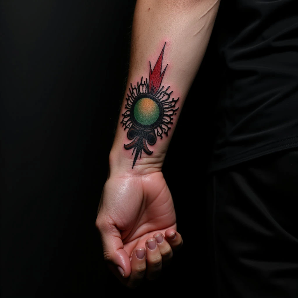 Gothic Wrist Tattoos for Men: Dark Designs with Powerful Meaning