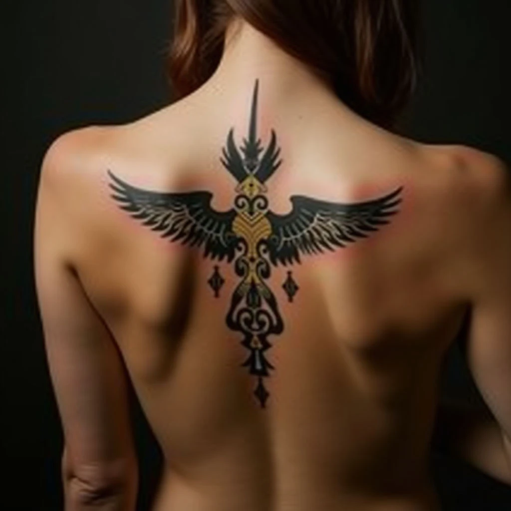 Delicate Ornamental Back Tattoos for Women: Meaning & Inspiration