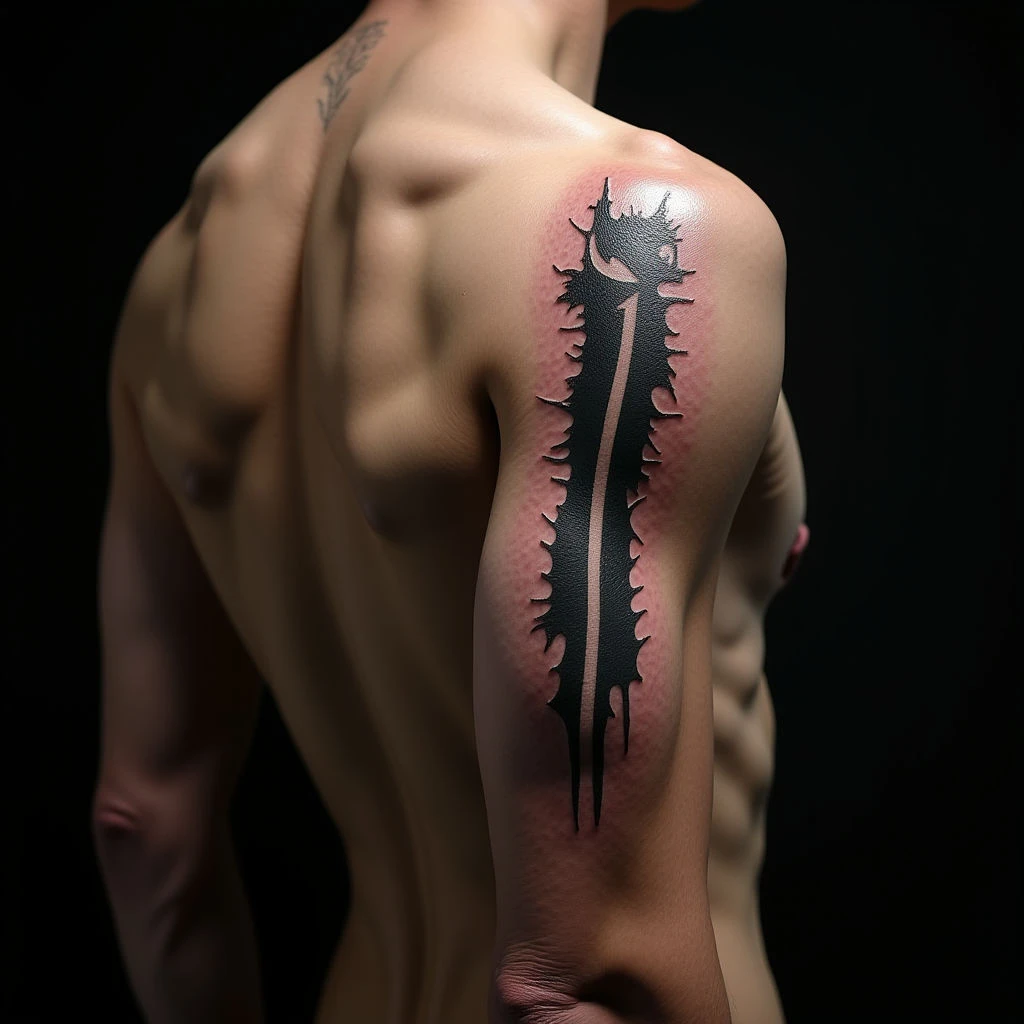 Subtle Strength: The Meaning Behind 3 Line Spine Tattoos