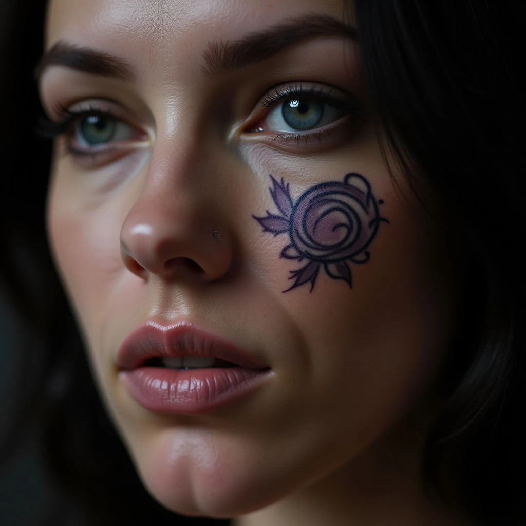 Neo-Traditional XL Finger Tattoos: Meaning & Stunning Blue-Purple Designs