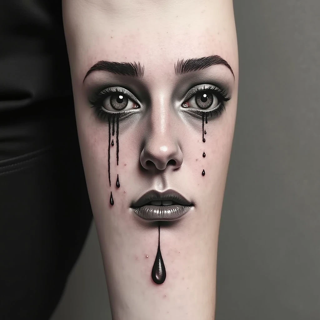 Decoding Tattoo Tears on the Face: Meaning & Symbolism
