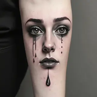 Decoding Tattoo Tears on the Face: Meaning & Symbolism