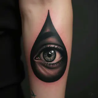 Tear Drop Tattoo with Eye Meaning: A Guide to Symbolism & Design