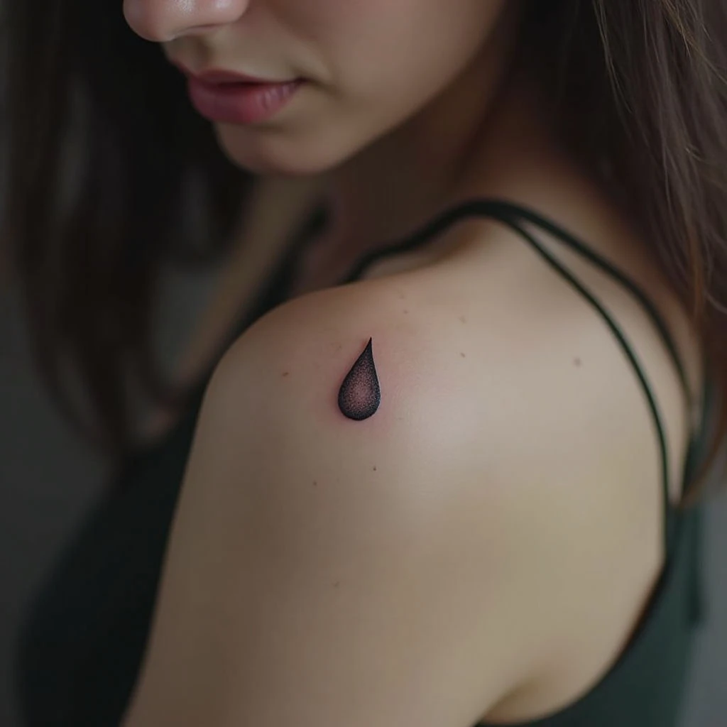 The Subtle Significance of a Teardrop Tattoo Near the Right Eye