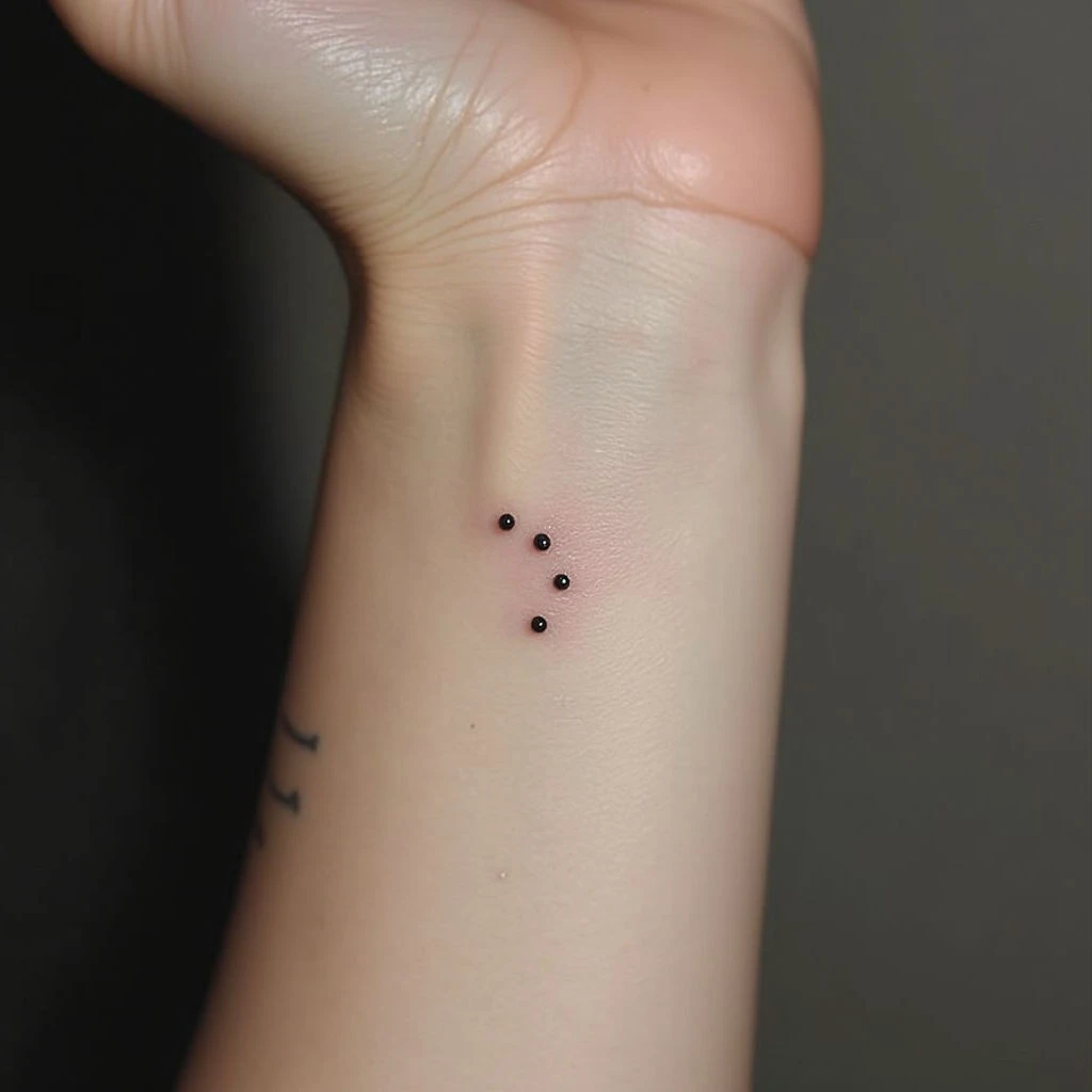 Three Dot Tattoo on Wrist: Meaning & Symbolism