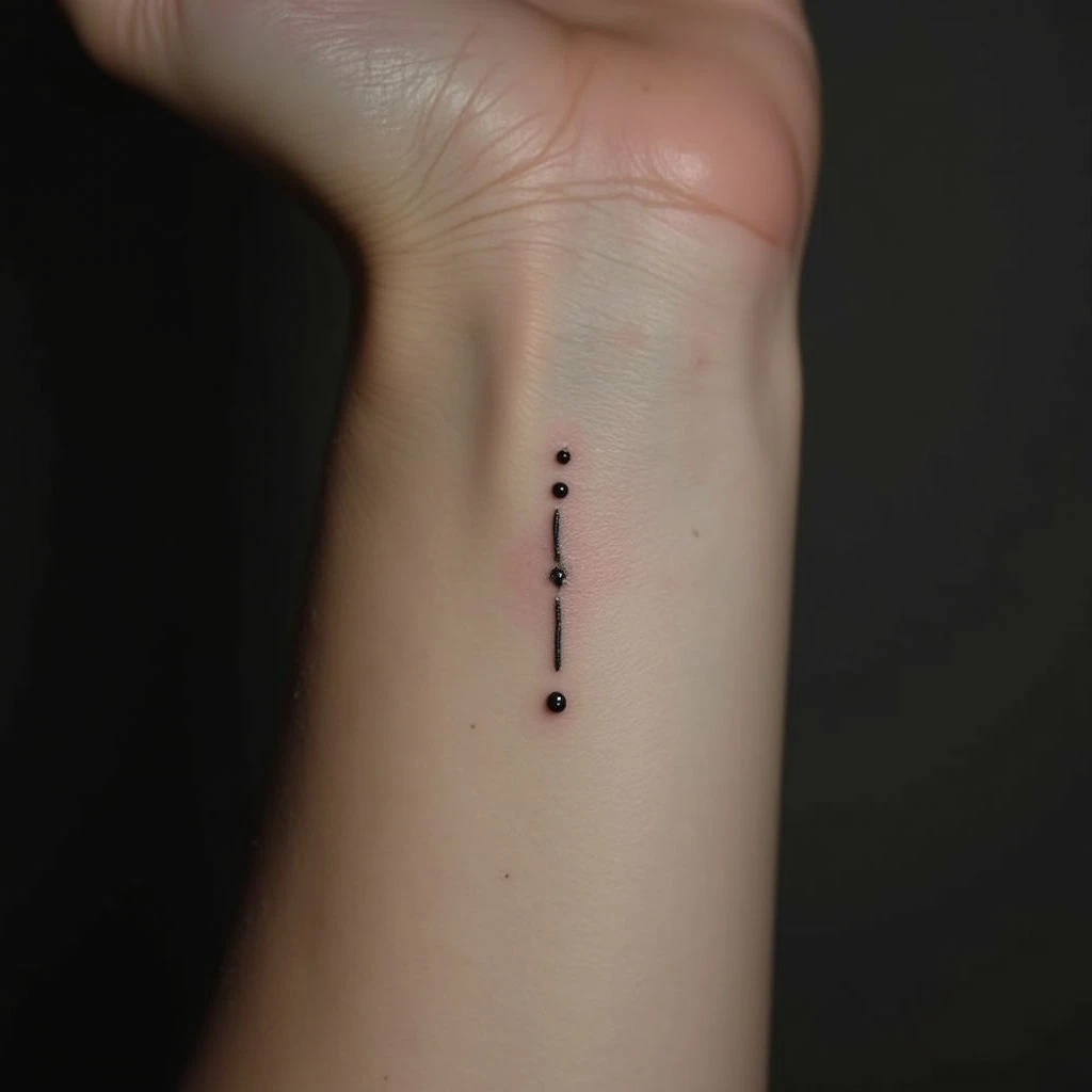 What Does a Three Dot Tattoo on Your Wrist Mean?