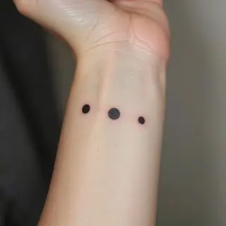 Three Dots Tattoo: Meaning & Symbolism on Your Wrist