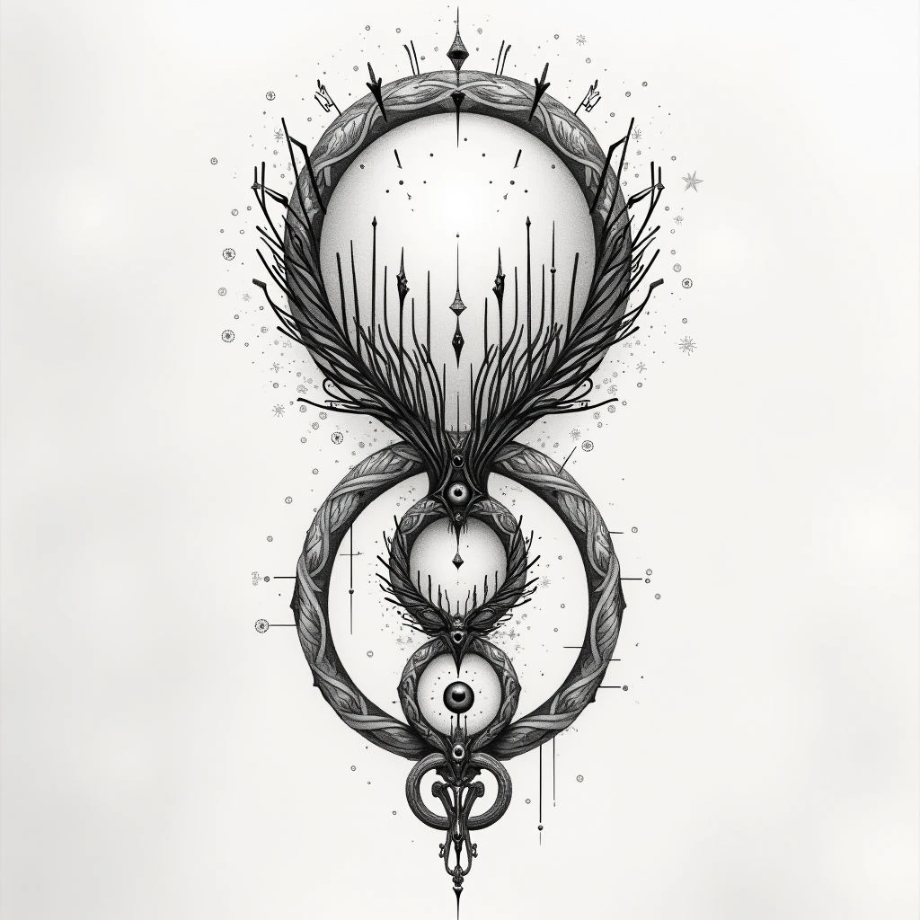 Unraveling the Symbolism of a Three Ring Tattoo: A Journey into Circles and Cycles