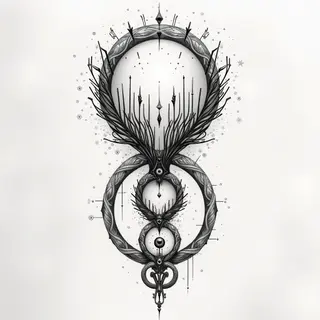 Unraveling the Symbolism of a Three Ring Tattoo: A Journey into Circles and Cycles