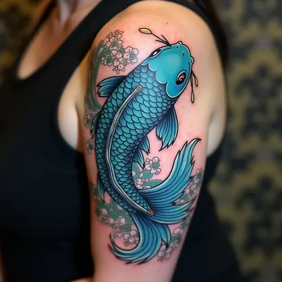 Majestic Koi: A Traditional Japanese Masterpiece
