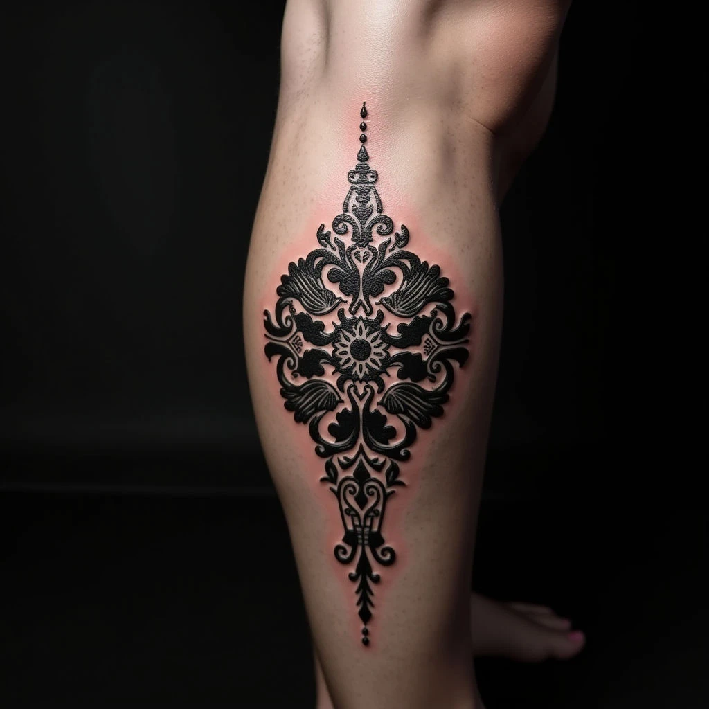 Small Traditional Tattoos for Guys: Meaningful Leg Ink