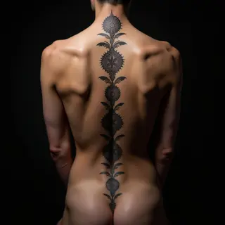 Spiritual Spine Tattoos: Meaning & Traditional Designs