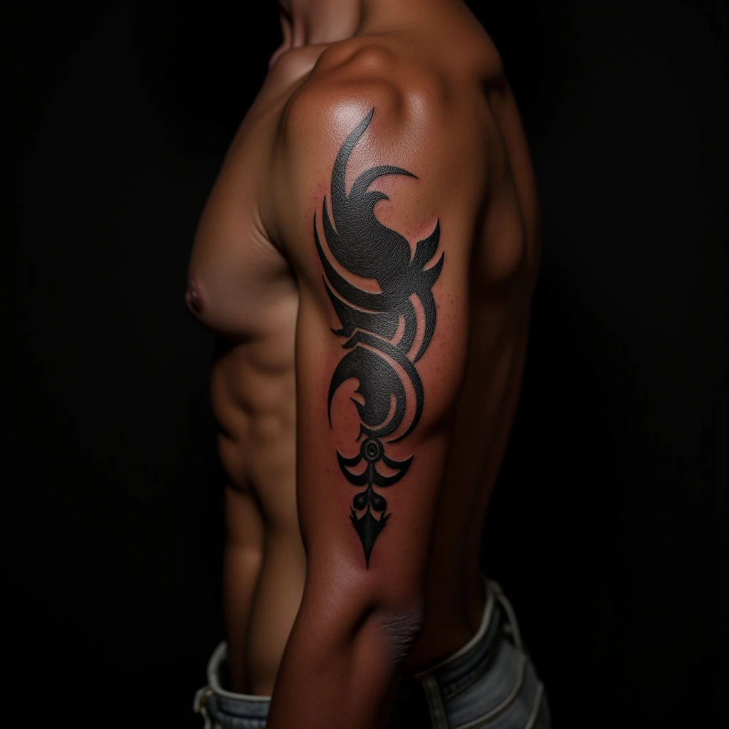 African Ribcage Sleeve Tattoos: Minimalist & Powerful Designs