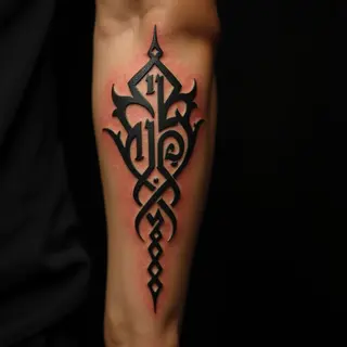 Are Tribal Tattoos Still Popular? A Calligraphic Forearm Revival