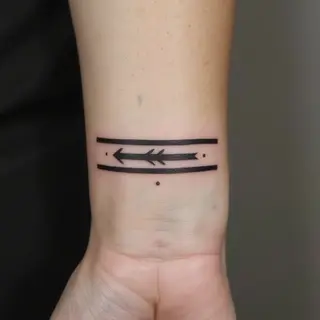 Unveiling the Meaning of Two Black Bands Tattoos