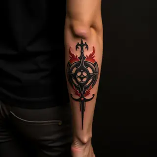 Two Lines Forearm Tattoo: Meaning & Illustrative Design