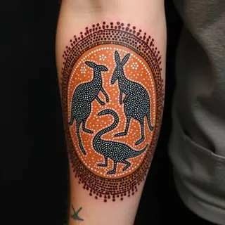Unique Arm Tattoo Ideas Inspired by Aboriginal Dreamtime
