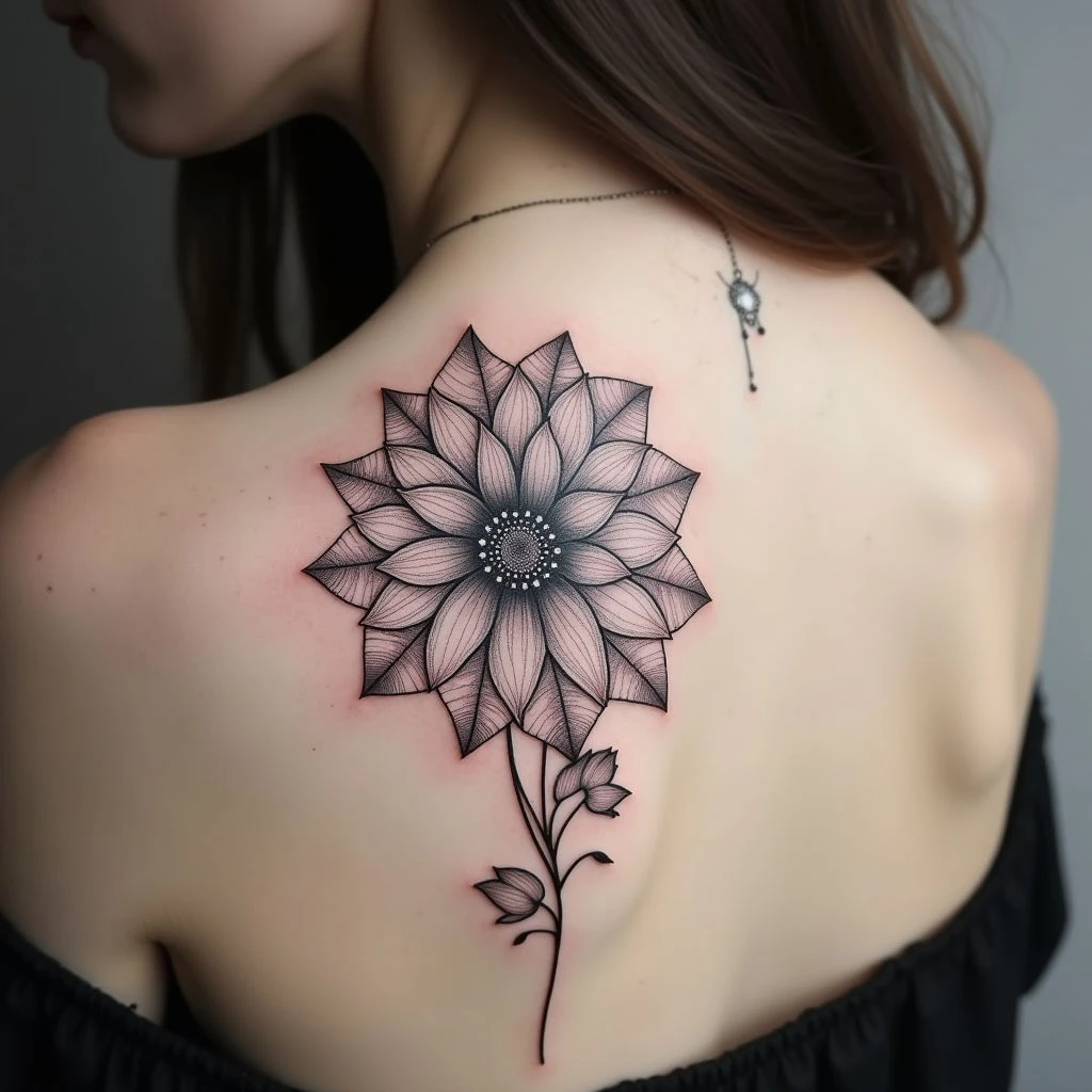 Unique Flower Tattoo Designs for Females