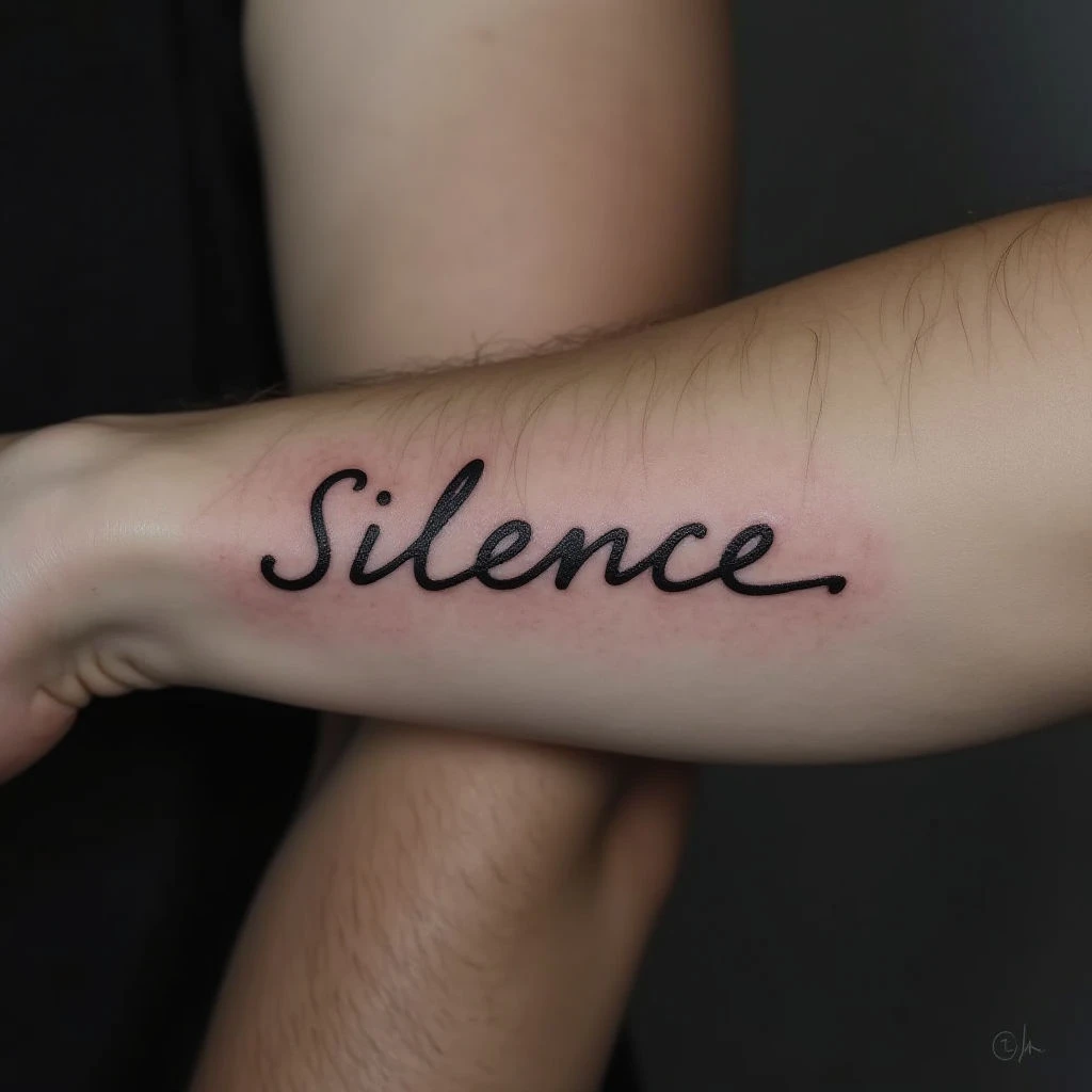 Unique Lettering Tattoo Designs for Men