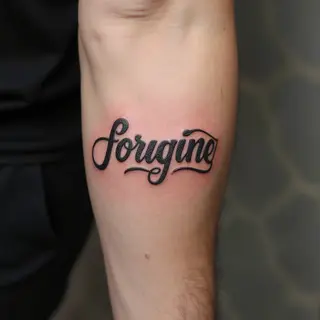 Unique Lettering Tattoo Designs for Men: A Guide to Style & Meaning