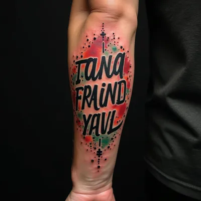 Unique Lettering Tattoo Ideas for Men: A Guide to Redemption & Style