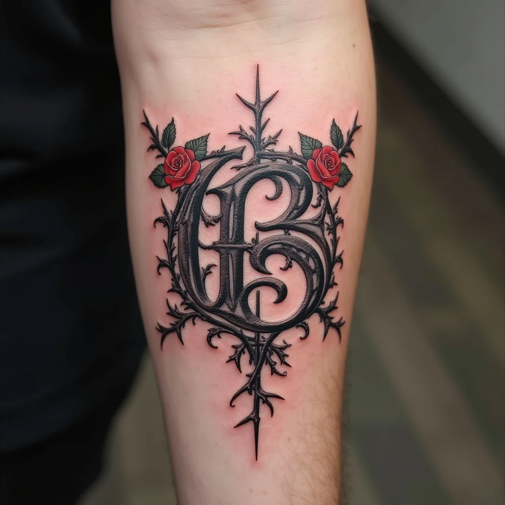 Unique Name Tattoos for Men: Small & Haunting Designs