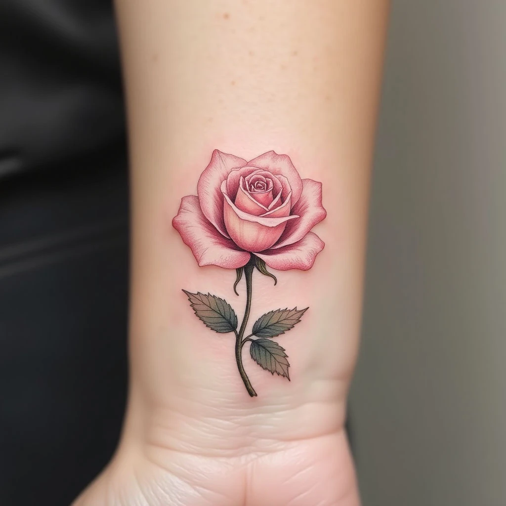 Unique Rose Tattoo Designs for Females: Small & Elegant Inspirations