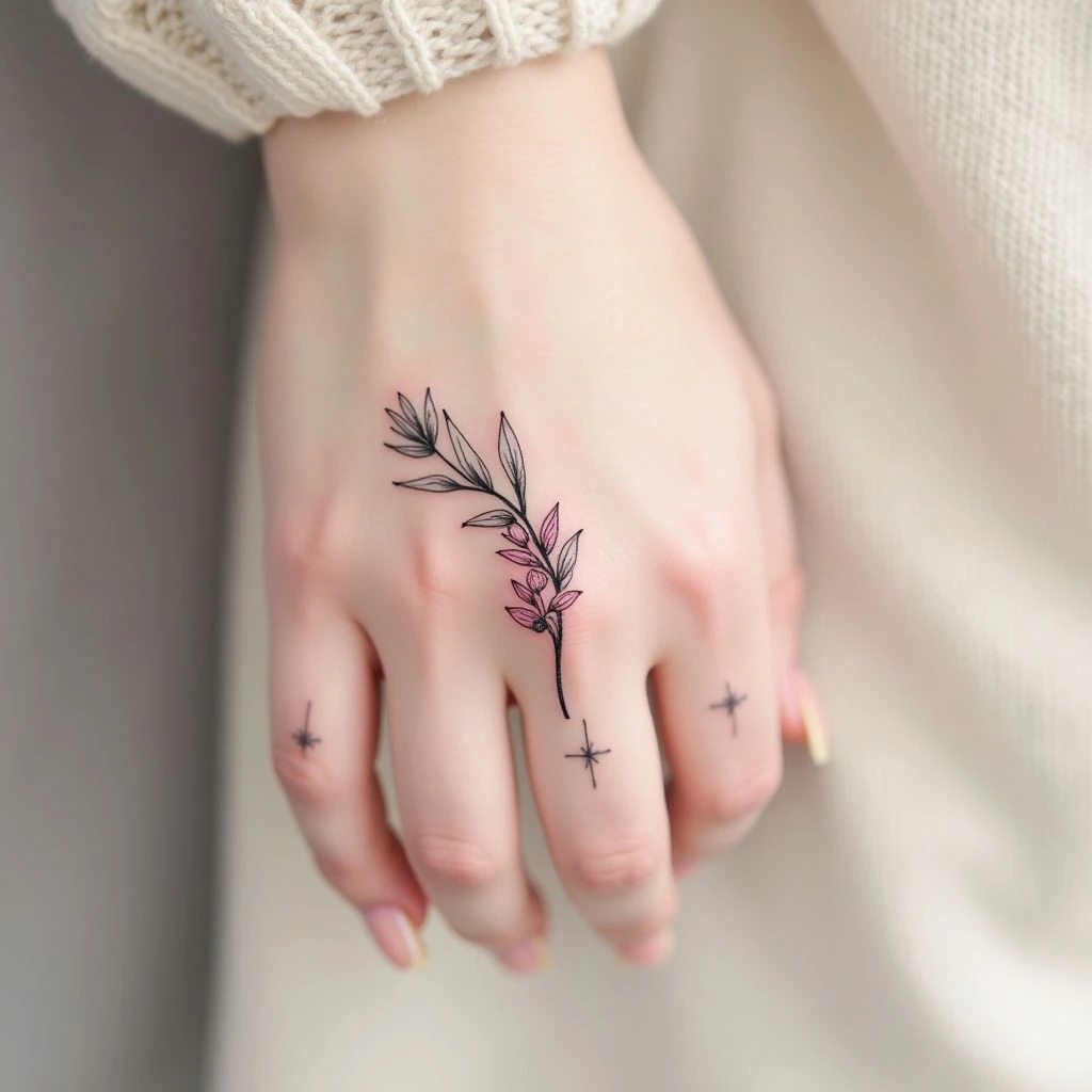 Whispers of Ink: Delicate & Dreamy Hand Tattoos for Girls