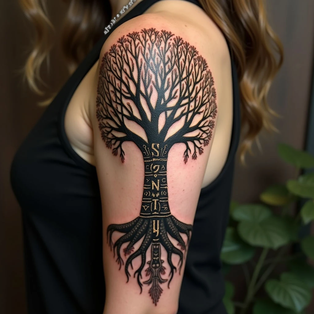Unique Viking Tattoo Designs for Women's Arms: A Norse Guide