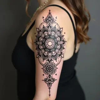 Unique Tattoo Symbols For Females: A Geometric Guide