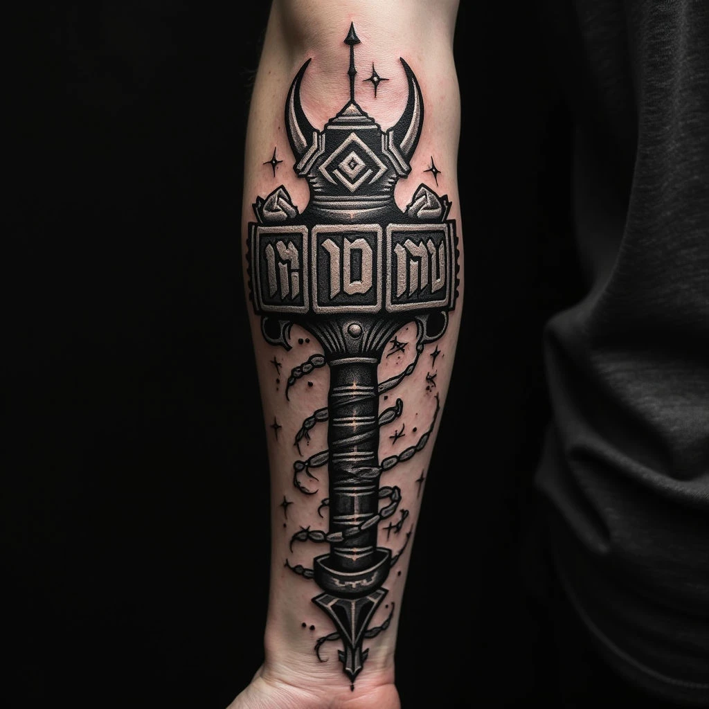 Viking Tattoos: A Guide for Men's Forearms