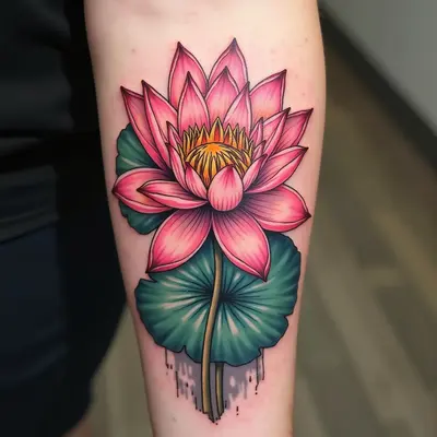 Unveiling the Ethereal Meaning of Water Lily Tattoos