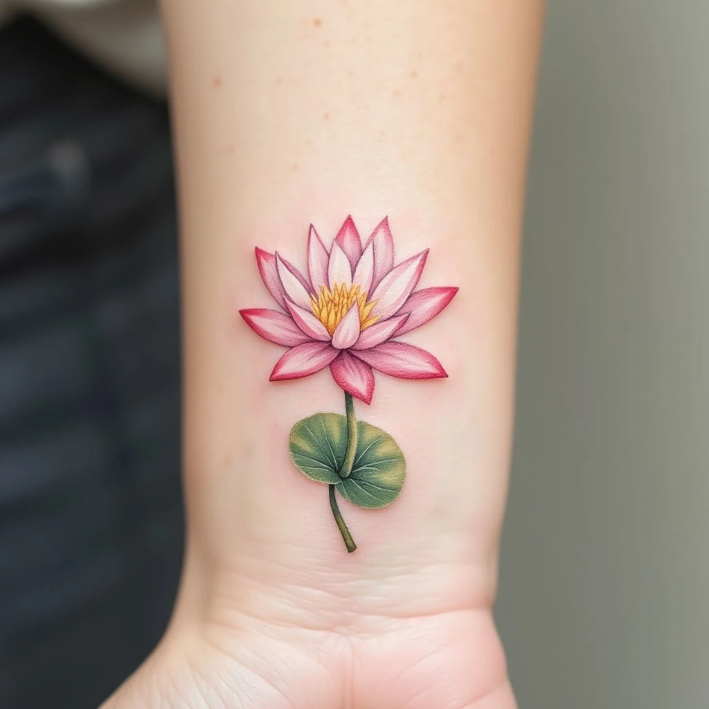 Small Water Lily Tattoo: Meaning, Designs & Inspiration