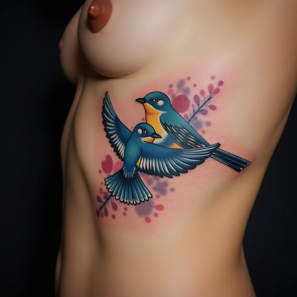 3 Little Birds Tattoo: Meaning & Watercolor Inspiration