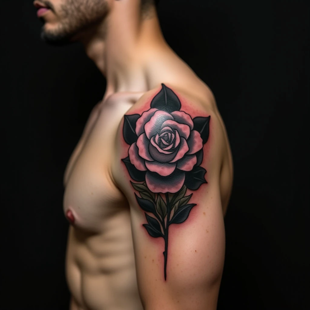 Watercolor Navy Memorial Tattoos for Remembrance
