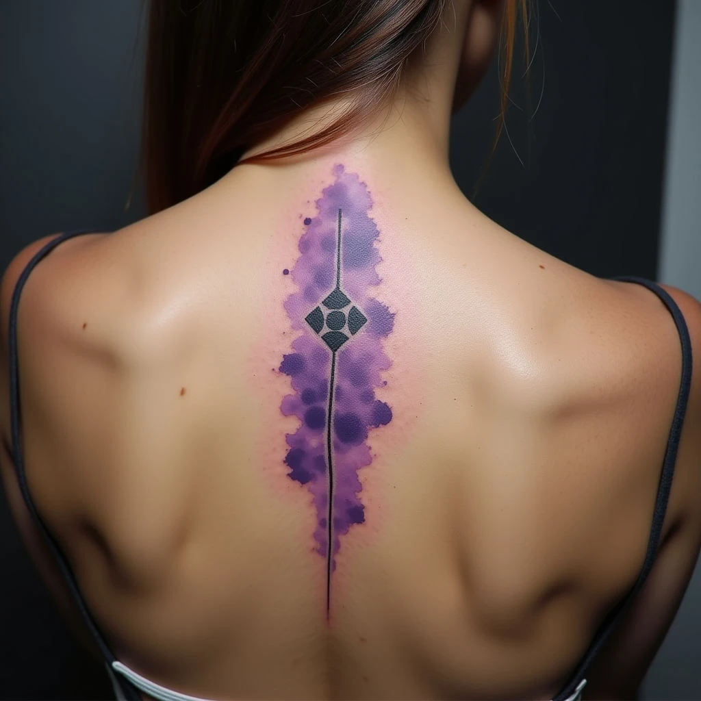 Meaningful Words Tattoo Ideas: Watercolor Inspiration