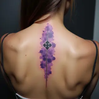 Meaningful Words Tattoo Ideas: Watercolor Inspiration