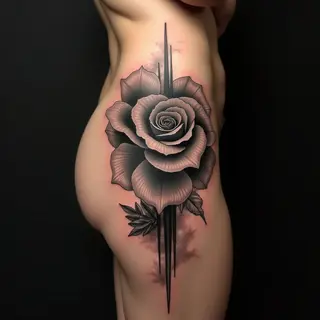 Watercolor Thigh Sleeve Tattoos: Meaning & Inspiration