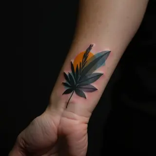 Watercolor Wrist Tattoos for Men: Best Placement & Designs