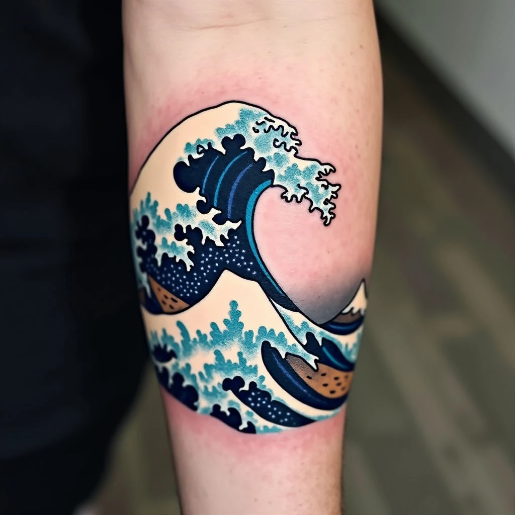 What Does a Wave Tattoo Mean for Guys?