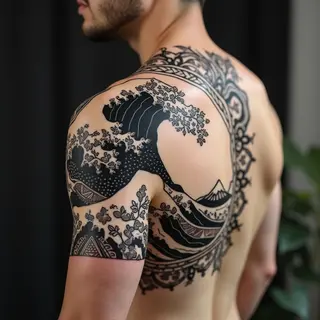 What Do Waves Mean in Polynesian Tattoos?