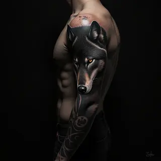 The Wolf Tattoo: A Guide to Meaning for Men