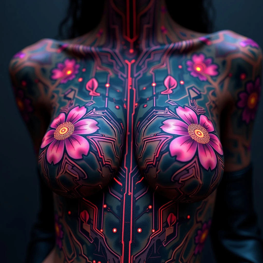 Intricate Women's Breast Tattoo Designs: Inspiration & Ideas