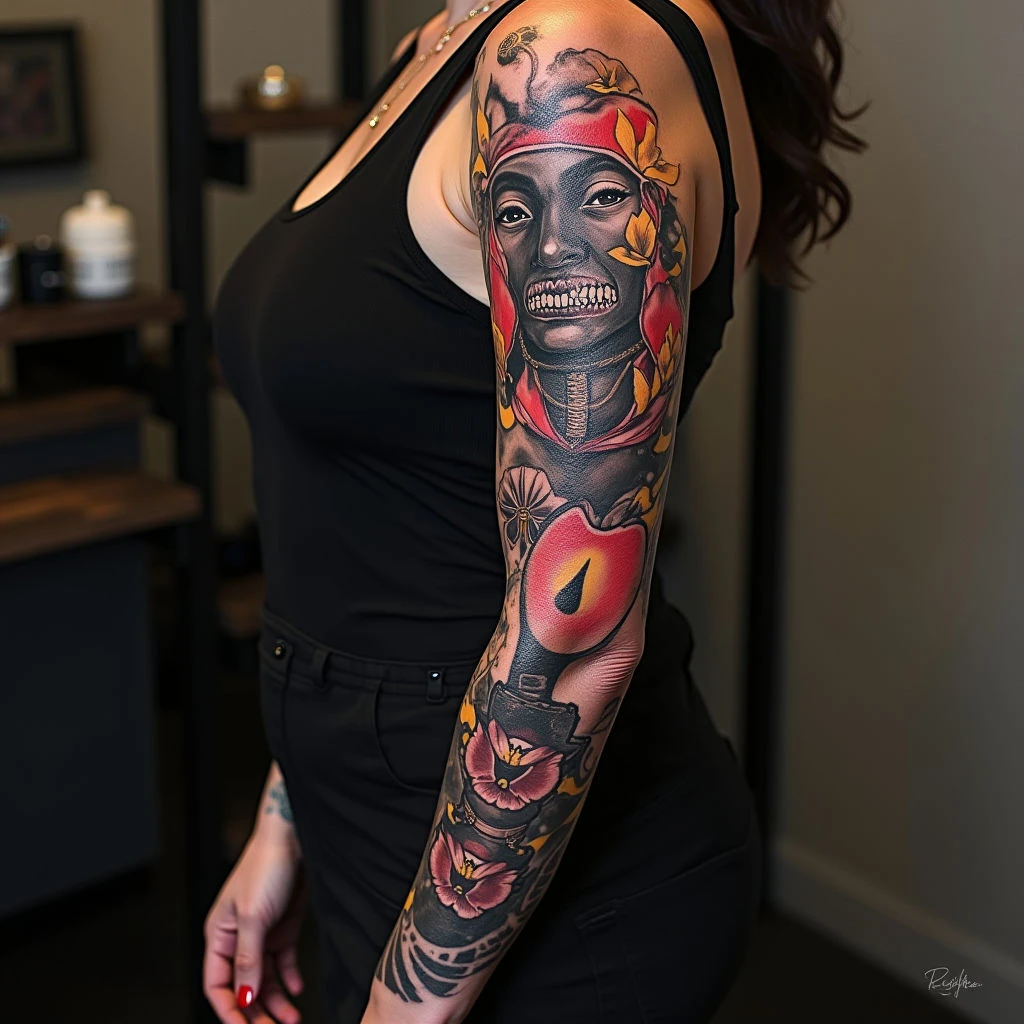 Womens Sleeve Tattoo Ideas With Meaning: A Street Art Guide