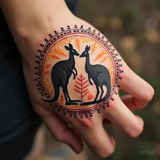 Dreamtime Rings: Wedding Tattoo Inspirations from Australian Lore